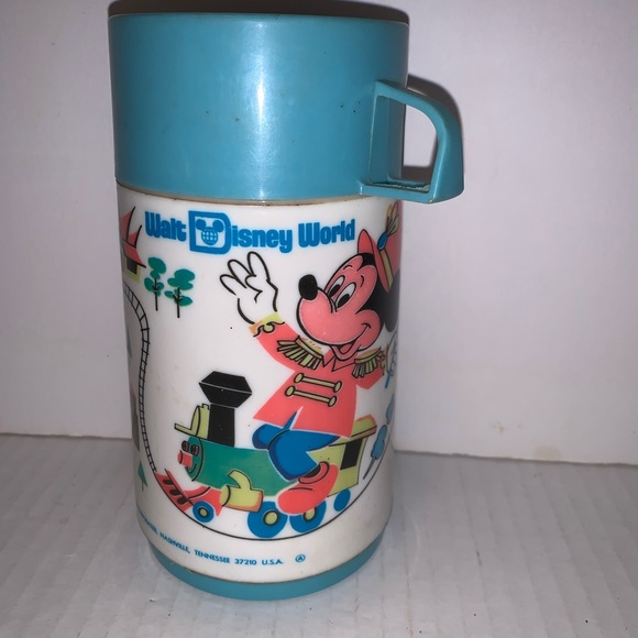 Aladdin Kitchen Vintage Walt Disney World Thermos Made By Aladdin